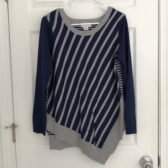 Liz Claiborne Striped Sweater - Picture 1 of 7